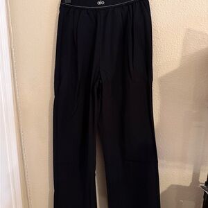 ALO Yoga Trousers Women’s Black Pants Size Large